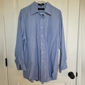 Men's Tommy hillfiger button front dress shirt